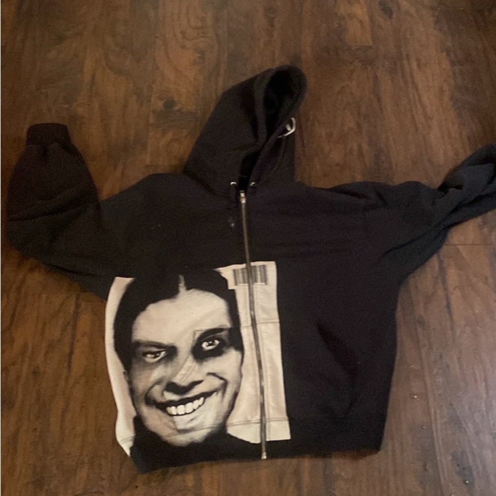 Supreme Black Jacket with Red Label
